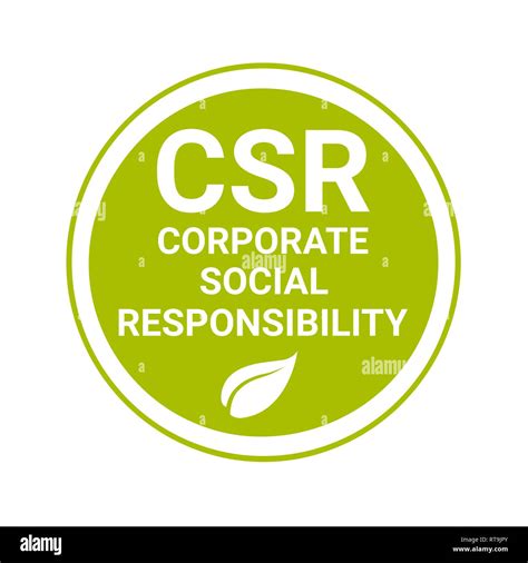 CSR corporate social responsibility sign Stock Photo - Alamy