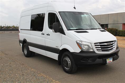 2014 Freightliner Sprinter 3500 excellent condition High Roof Cargo van. SOLD. - Neat Trucks