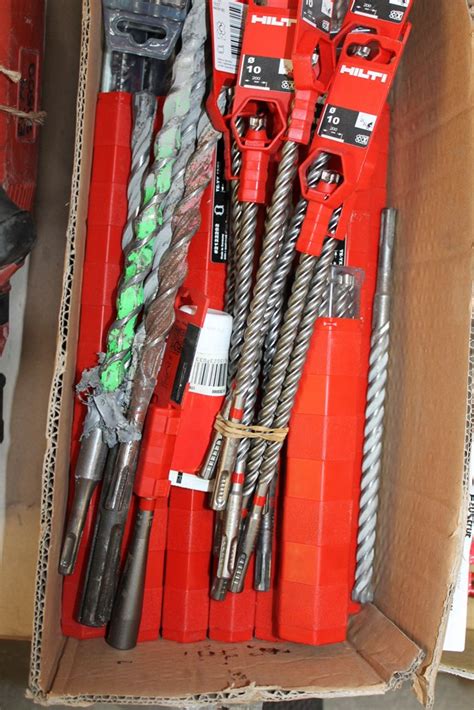 Bulk Quantity used and unused Hilti Drill Bits Auction (0220-5040186) | GraysOnline Australia