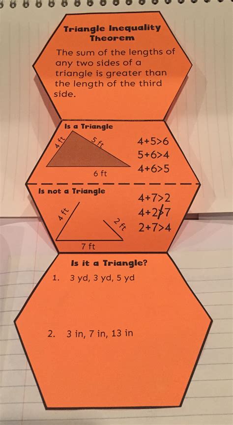 algunproblemita: Worksheet Triangle Inequalities