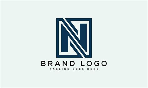 letter N logo design vector template design for brand. 34990395 Vector ...