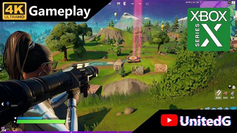 Xbox Series X Fortnite Gameplay 4K - YouTube