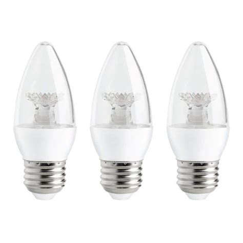 EcoSmart 40-Watt Equivalent B11 Dimmable Energy Star LED Light Bulb ...