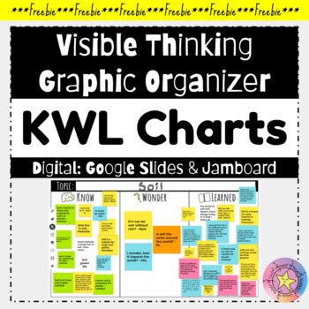 ***Free*** KWL Chart Graphic Organizers | Google Digital ResourceKWL Chart is a staple in an ...