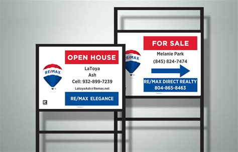 RE/MAX Real Estate Signs – Get Noticed!