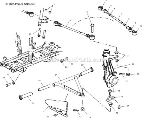 2004 Polaris Sportsman 90 Parts Diagram | Webmotor.org