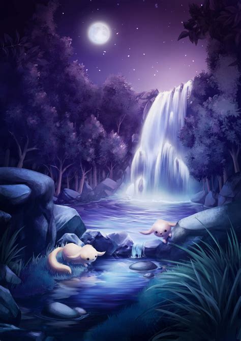 The Moon Pool by goldfishkang on DeviantArt