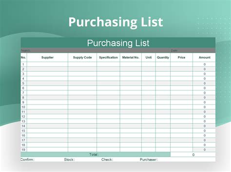 Inventory Template Excel 2010