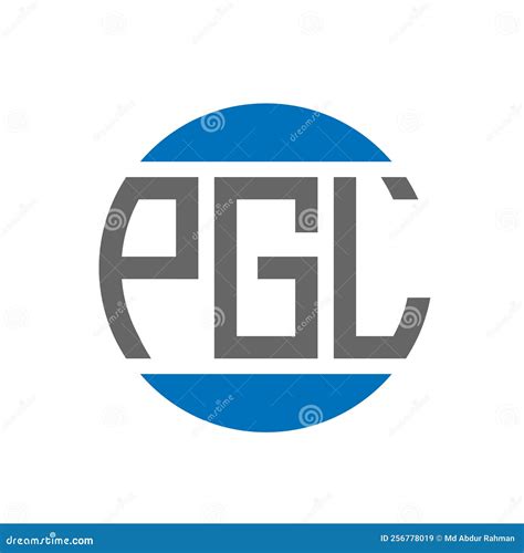 PGL Letter Logo Design on White Background. PGL Creative Initials Circle Logo Concept Stock ...