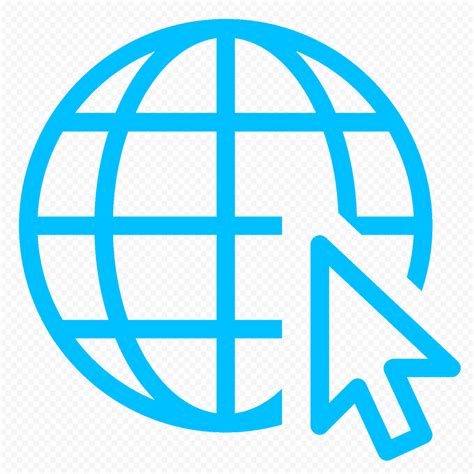 Web Page Internet Network Blue Icon Transparent PNG | Citypng