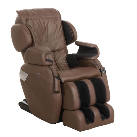 Relaxon Chair RC-MK II Full Body Massage Chair in Chocolate Faux Leather | EBTH