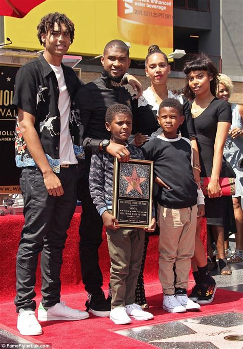 Usher enjoys an ice cream date with wife Grace Miguel | Daily Mail Online