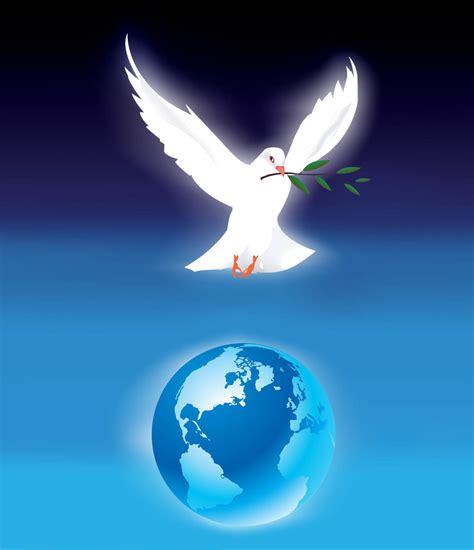 World Peace Poster Vector Art & Graphics | freevector.com