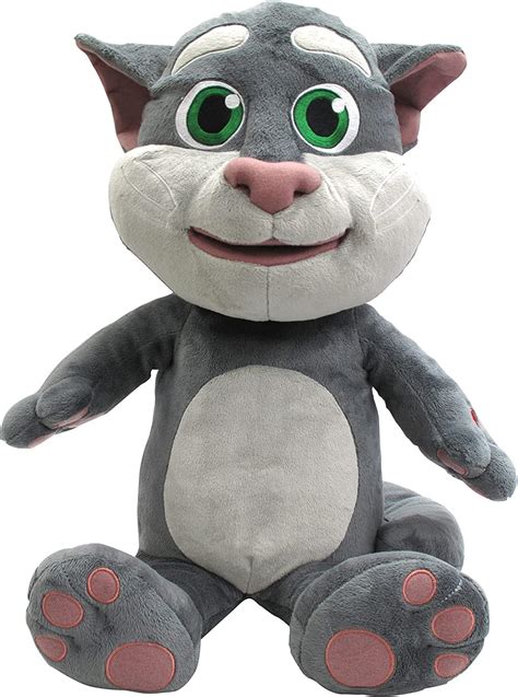 Talking Tom King - Juguete interactivo de peluche de 55 cm con talkback de 55 cm de alto ...