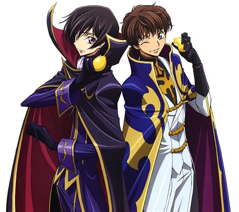 Code Geass Lelouch Lamperouge and Suzaku Kururugi.Android wallpaper 2160×1920 – Kawaii Mobile