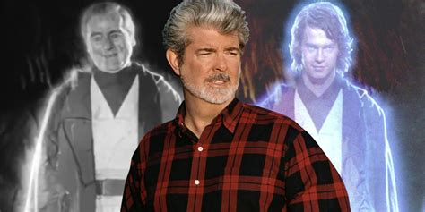 Star Wars: Why George Lucas Replaced Anakin Skywalker's Force Ghost ...