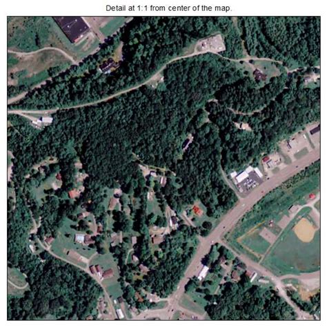 Aerial Photography Map of Louisa, KY Kentucky