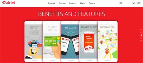 Images showing offers and features of Airtel Money app. Source ...