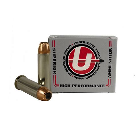 Underwood Ammo .38 Special +P Ammunition 20 Rounds XTP JHP 125 Gr [FC ...