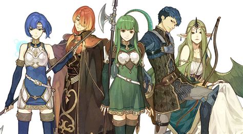 Fire Emblem Echoes: Shadows of Valentia Concept Art & Characters - Page 3