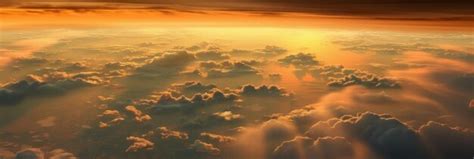 Premium AI Image | A picture of the sun setting over the clouds