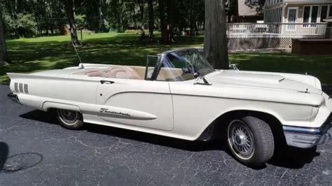 1960 Ford Thunderbird Convertible w/Power Retractable Soft Top Squarebird T-Bird for sale ...