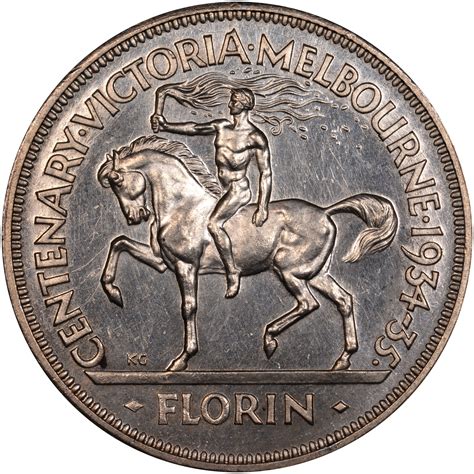 Australia Florin KM 33 Prices & Values | NGC