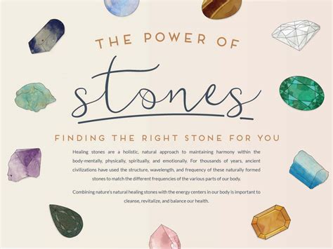 The Power of Stones [Infographic]