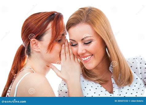 Whispering stock photo. Image of speaking, communication - 30507232