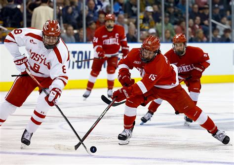 #5 Boston University Tops #12 Men’s Hockey, Advances to Frozen Four - Cornell University Athletics