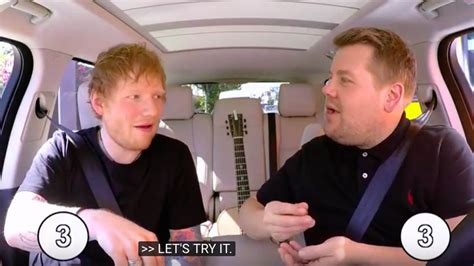 Ed Sheeran Talks Dive Bars and Belts Latest Tunes in 'Carpool Karaoke ...