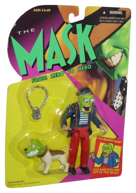 The Mask From Zero To Hero Stanley Face Blastin Eyes Pop Out Kenner ...