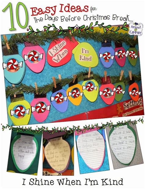 10 easy classroom christmas ideas for that last crazy week before break ...