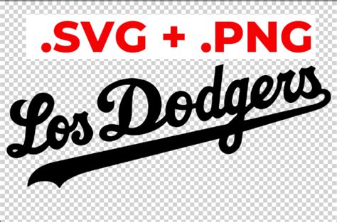 Los Dodgers Printable Design SVG and PNG Files Included. - Etsy Australia