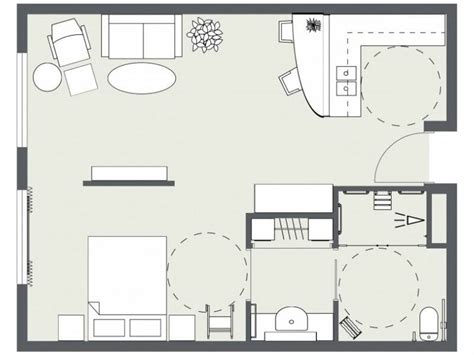 Assisted Living - One Bedroom Apartment Design Ideas