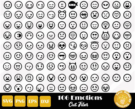 Emotion Face Svg Emoji Svg Face Svg Emotions Svg Files Etsy India | Images and Photos finder