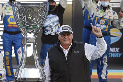 Rick Hendrick to collect Cup for 14th NASCAR championship | AP News