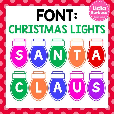 Christmas Lights Font Download - Pop art Font Dafont