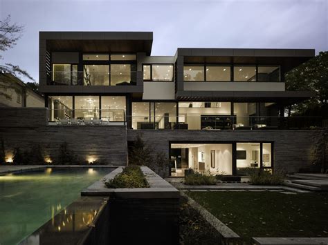 Cool Modern Villa, Toronto | Luxury homes exterior, House exterior ...