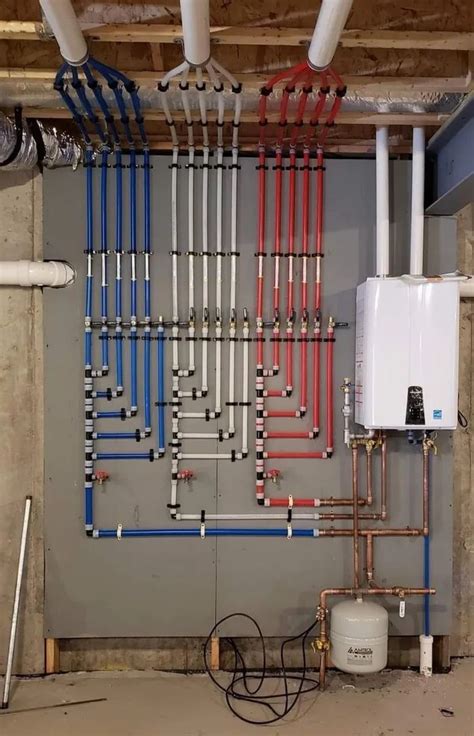 Plumbing Work done right - Awesome in 2023 | Mechanical room, Home building tips, Diy plumbing