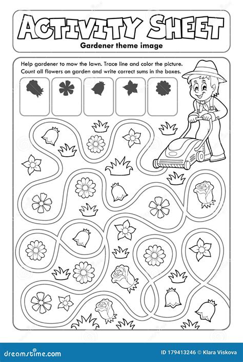 Free Printable Gardening Activity Sheets