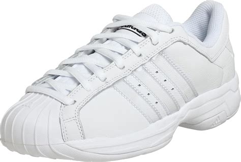 Amazon.com | adidas Men's Superstar 2G TC Sneaker, White/Silver, 19 M | Fashion Sneakers