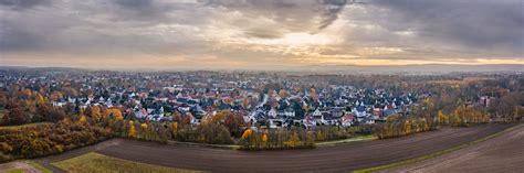 Autumn sky over Bielefeld-Heepen | Bielefeld, Sky, Panorama