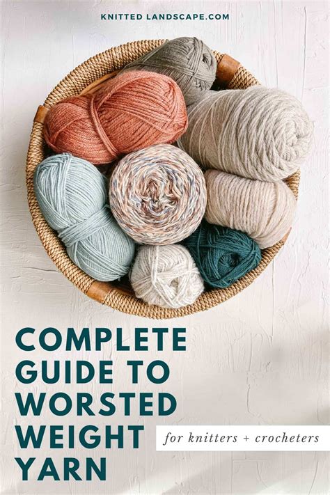 Worsted Weight Yarn: Complete Guide for Crochet & Knit