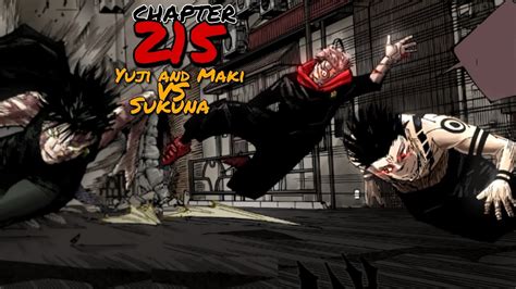 YUJI & MAKI vs SUKUNA & URAUME | SUKUNA FULL MANIFESTATION & REAL BODY | Jujutsu Kaisen Chapter ...