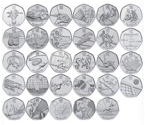 Olympic 50p Coins - Page 2 of 2 - UkCoinHunt