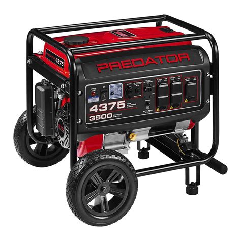 Coupons for PREDATOR 4375 Watt Gas Powered Portable Generator with CO ...