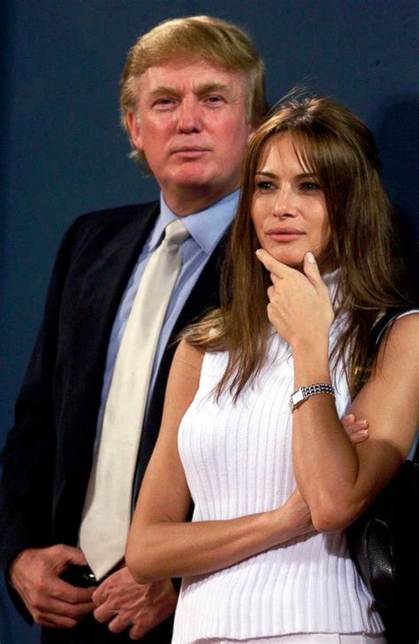 'He would be a great leader,' Melania Trump said of then-boyfriend ...