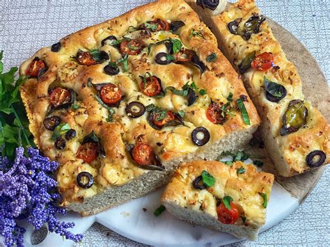 Tomato Basil Focaccia | New