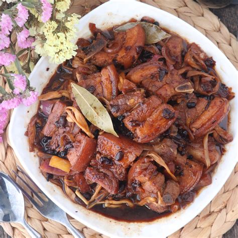 Authentic Visayan Pork Humba Recipe - Foxy Folksy